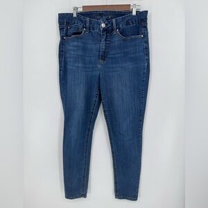 Seven7 Women's Skinny Jeans Dark Wash Plus Size 16